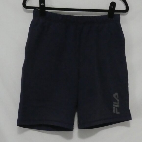 FILA | small | Navy Blue Exercise Shorts With Front and Back Pockets - Picture 1 of 14